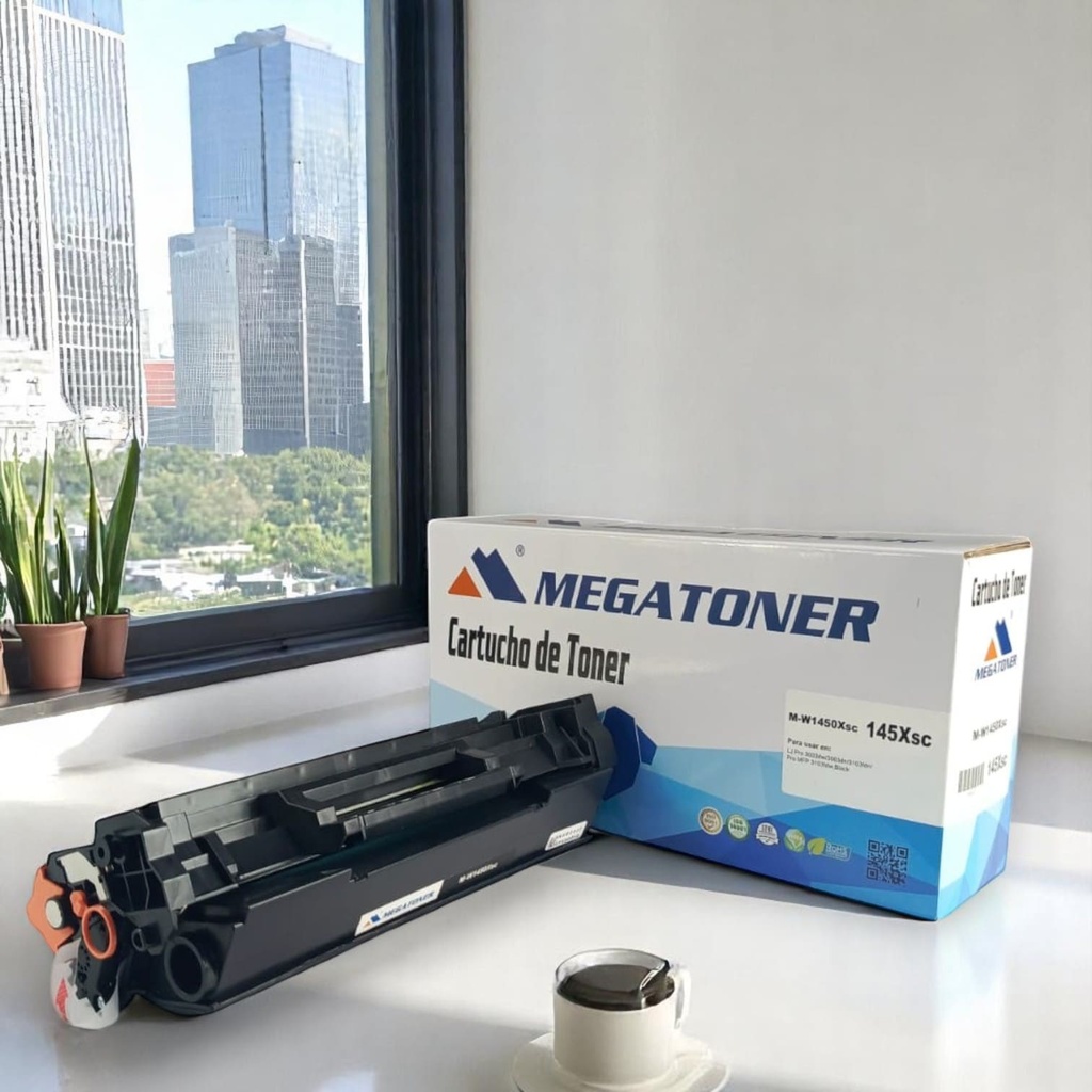 Tóner HP 145X sin chip (W1450X) Compatible con HP 3003, 3103 | Megatoner