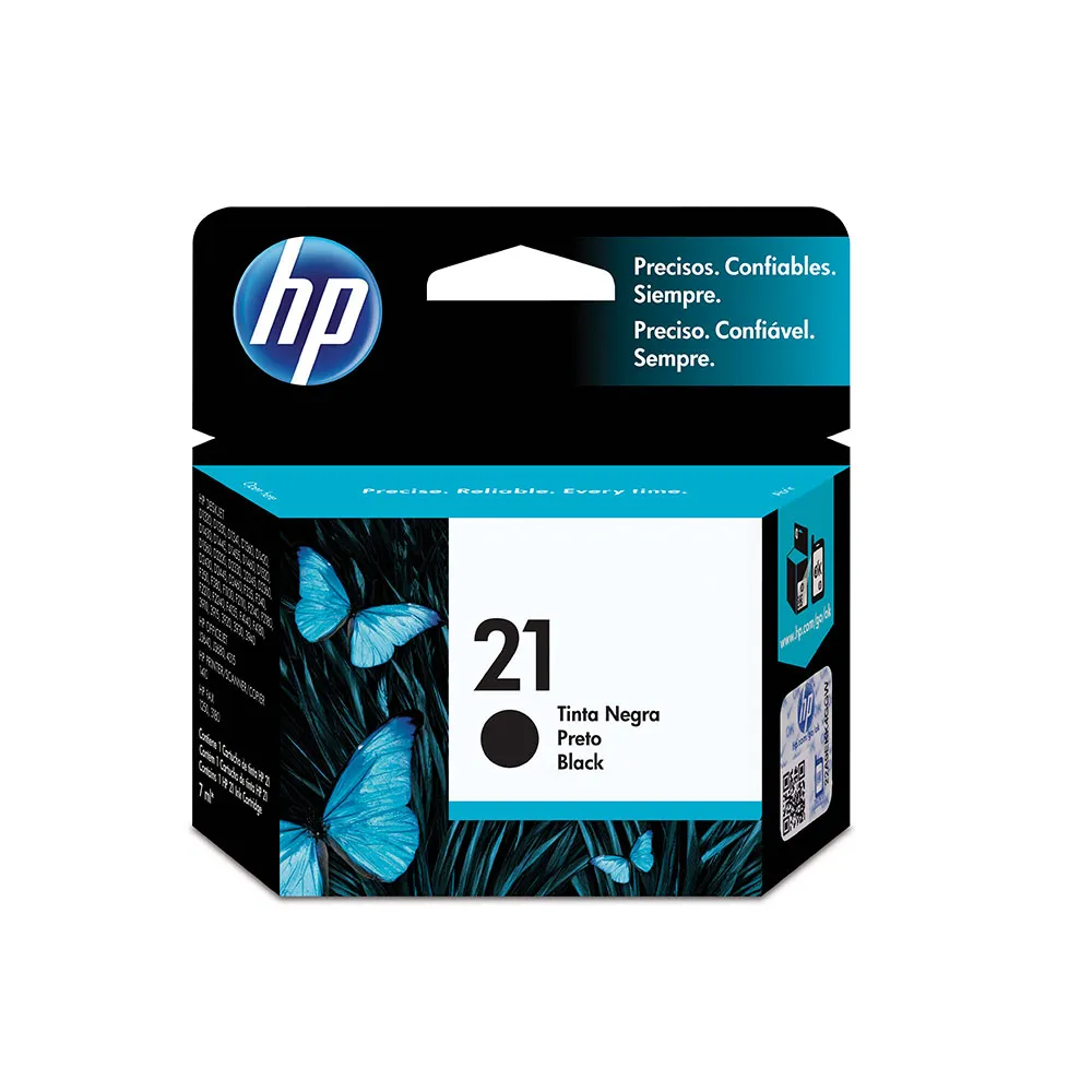Cartucho de Tinta HP 21 Negra (C9351AL) | Original
