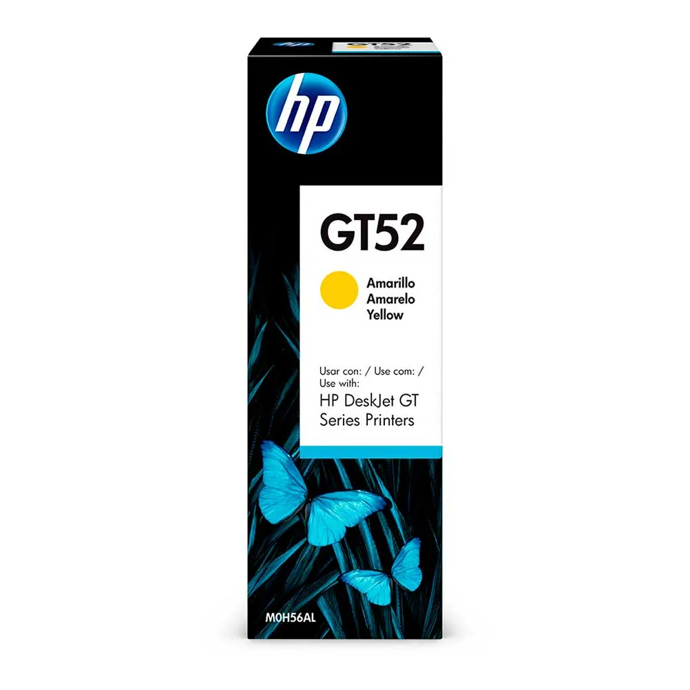 Botella de Tinta HP GT52 Yellow (M0H56AL) | Original