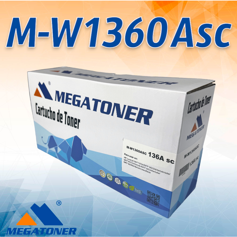 Cartucho de Toner HP M-W1360Asc (Sin Chip) - MEGATONER