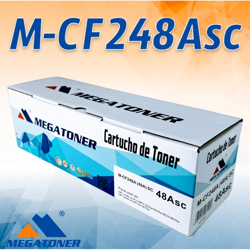 MEGATONER M-CF248Asc (48Asc) Sin chip